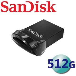 【SanDisk 晟碟】512GB 130MB/s Ultra Fit CZ430 USB3.1 隨身碟(平輸)