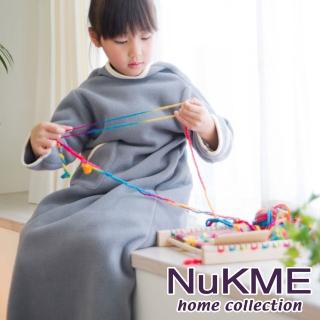 【棉花田】NuKME兒童時尚多功能創意袖毯-多色可選(速)