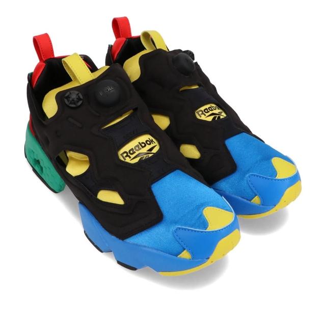 【REEBOK】INSTAPUMP FURY OG MU 奧運 黑藍紅綠 男女段(FZ2065)