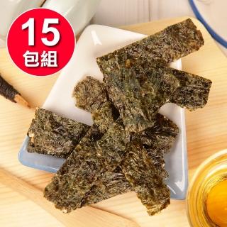 【維盛發】鮮蝦堅果夾心海苔15包組(20g/包)