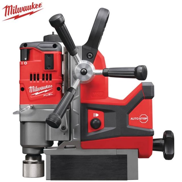 【Milwaukee 美沃奇】18V鋰電無碳刷磁性鑽孔機空機(M18FMDP-0)