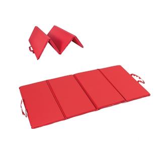 【孩子國】攜帶式四摺折疊地墊/爬行墊/體操墊(台灣製造)