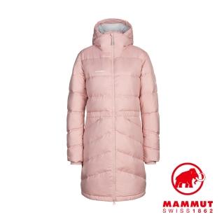 【Mammut 長毛象】Fedoz IN Hooded Parka Women 防潑水羽絨連帽外套 玫瑰粉 女款 #1013-00202