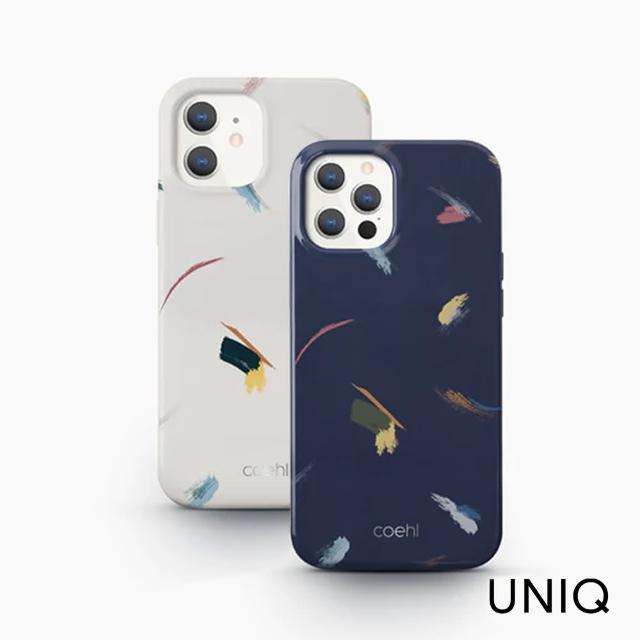 【UNIQ】Coehl iPhone 12 mini 彩繪筆刷設計全包覆防摔手機殼(iPhone 12 mini)