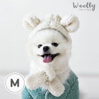 【WOOLLY】肯尼韓系狗狗連帽圍巾-M(寵物圍巾/帽子)