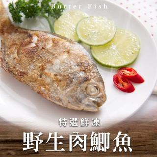 【愛上海鮮】鮮凍野生肉鯽魚6包組(500g±10%/包/四尾/包)