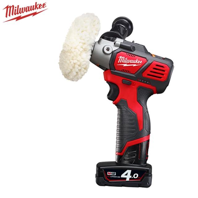 雙11限定【Milwaukee 美沃奇】12V鋰電砂紙/打蠟機(M12BPS-421X)