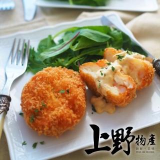 【上野物產】日式酥脆大蝦仁排 x8包(375g±10%/5片/包)