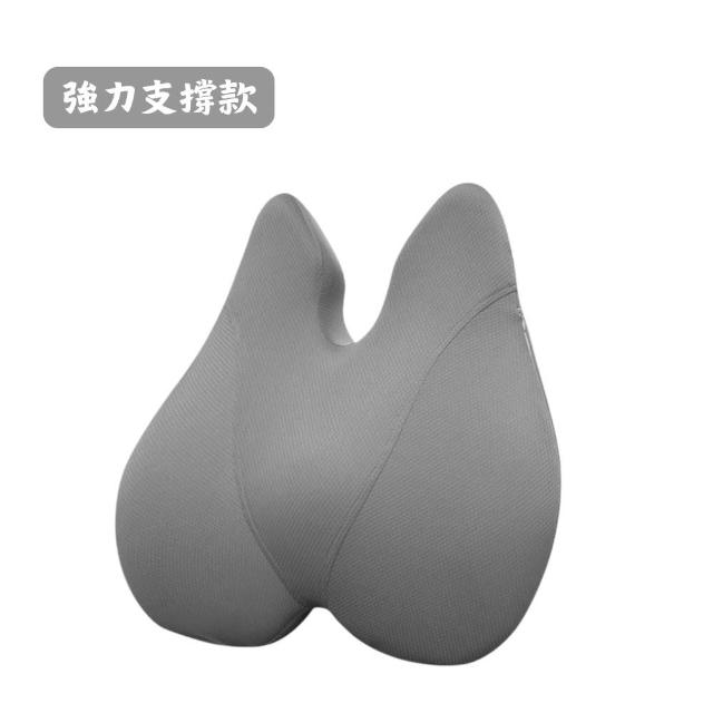 【Beroso 倍麗森】買一送一美姿護脊靠背墊-兩入組(兩色任選)