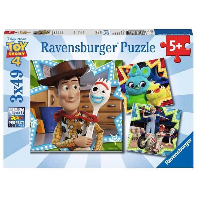 【Ravensburger】維寶拼圖 玩具總動員4 -3*49片(維寶 拼圖)