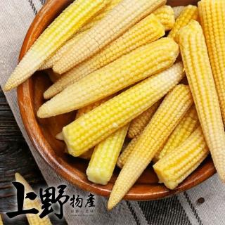 【上野物產】急凍蔬食玉米筍 X2包(500g±10%/包)