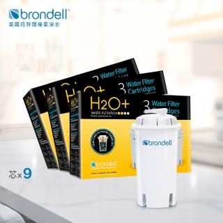 【Brondell】全效去水垢加強版濾芯 9入