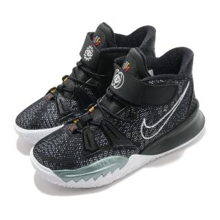 【NIKE 耐吉】籃球鞋 Kyrie 7 PS 運動 童鞋 明星款 避震 包覆 球鞋 中童 穿搭 黑 白(CT4087-002)