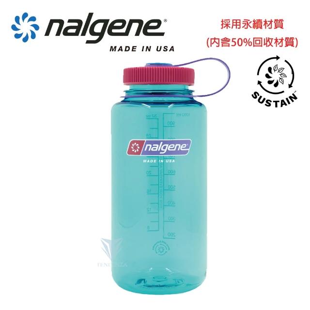 【NALGENE】1000cc 寬嘴水壺(運動水壺/美國製造/水壺/大瓶口/戶外水壺)