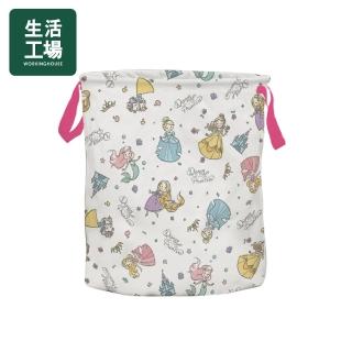 【生活工場】公主系列圓形_中款收納筒23*26-Q版公主