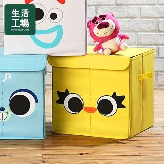 【生活工場】玩具總動員方形收納箱-鴨霸