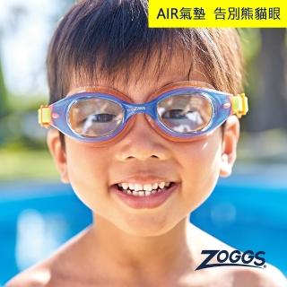 【Zoggs】音速AIR氣墊防霧泳鏡(幼童0-6歲-藍藍色)