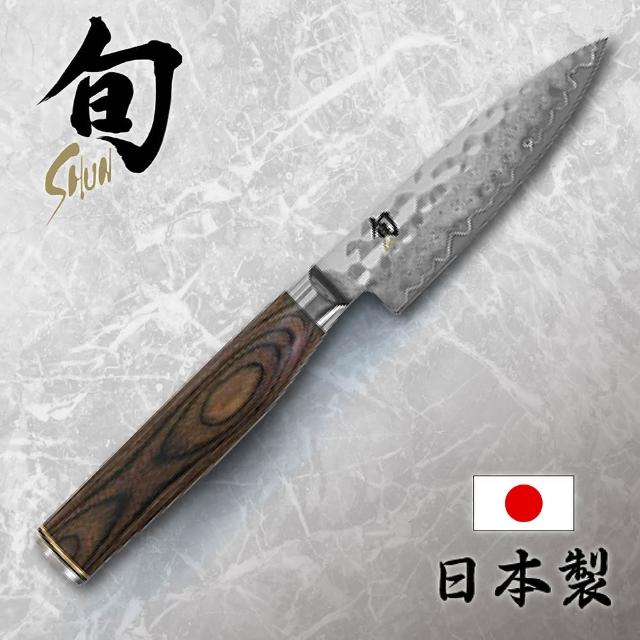 【KAI 貝印】旬Shun 日本製削皮刀 9.5cm TDM-0700(高碳鋼 日本製刀具)