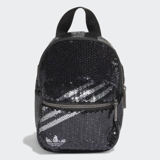 【adidas 愛迪達】BACKPACK MINI 黑色 迷你後背包(GD1857)