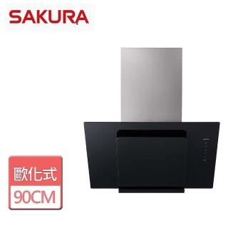 【SAKURA 櫻花】全國安裝90CM近吸抽油煙機(R-7600XL)