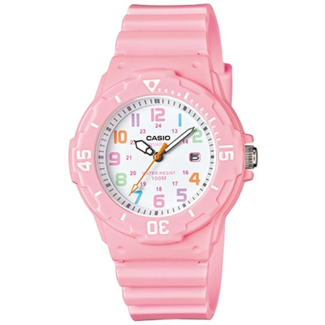 【CASIO 卡西歐】潛水風格輕巧迷你運動女錶-LRW-200H系列(20款可選)