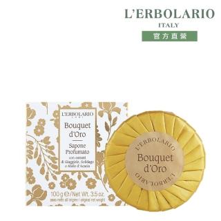 【L’ERBOLARIO 蕾莉歐】金花簇植物皂100g
