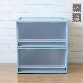 【KEYWAY】聯府單抽屜整理箱20L-2入收納櫃I86