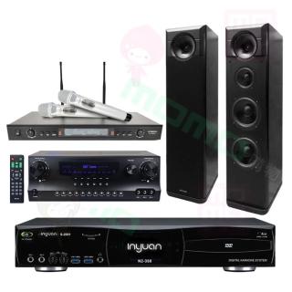 【音圓】點歌機4TB+擴大機+無線麥克風+喇叭(S-2001 N2-350+DW1+SR-928PRO+H-88)