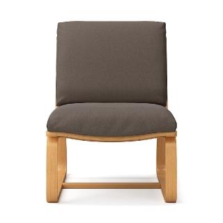 【MUJI 無印良品】LD兩用沙發椅(水洗棉帆布/棕色/大型家具配送)
