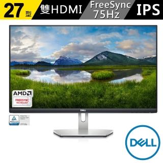 【DELL 戴爾】S2721NX 27型  IPS 窄邊框 電腦螢幕(16:9/IPS/75Hz/HDMI)