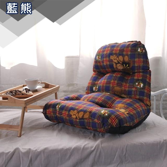 【台客嚴選】熊熊森林輕巧和室椅 可五段式調整(2色可選)