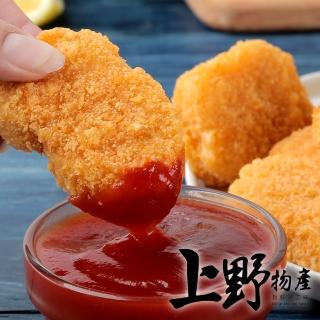 【上野物產】紅龍裹粉原味雞塊X4包(250g±10%/包)