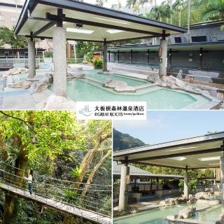 【YOUBON】大板根森林遊園門票+露天SPA(假日不加價)