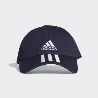 【adidas 愛迪達】帽子 男女款 棒球帽 老帽 遮陽帽BBALL 3S CAP CT 藍 GE0750