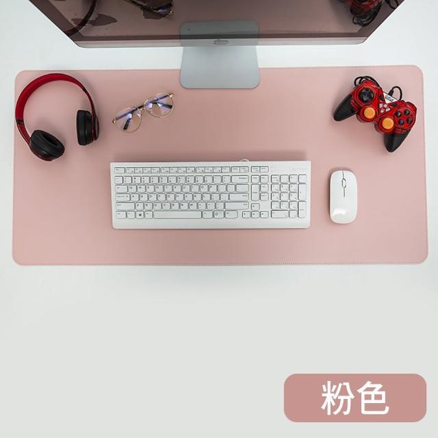 【fioJa 費歐家】70X35 CM  多功能簡約 縫邊素面滑鼠墊 1入(餐墊 滑鼠墊 辦公桌墊 檯面墊)