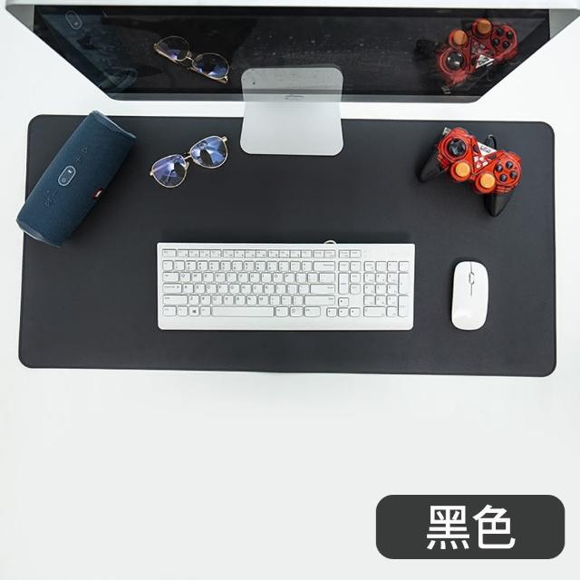【fioJa 費歐家】70X35 CM  多功能簡約 縫邊素面滑鼠墊 1入(餐墊 滑鼠墊 辦公桌墊 檯面墊)