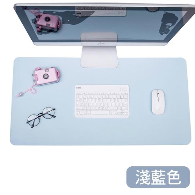 【fioJa 費歐家】70X35 CM  多功能簡約 縫邊素面滑鼠墊 1入(餐墊 滑鼠墊 辦公桌墊 檯面墊)