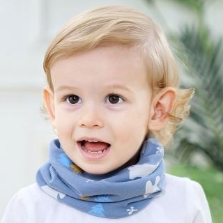 【童話飾界】親子款薄料-百搭套頭圍巾兒童圍脖-脖套口罩帽子頭巾(北極熊)