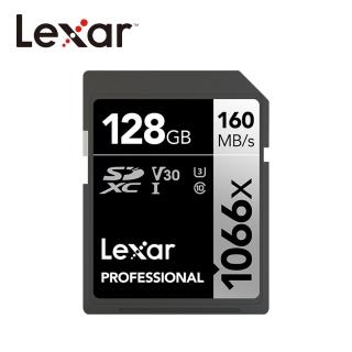 【Lexar 雷克沙】128GB Professional 1066x SDXC V30 U3 UHS-I 記憶卡