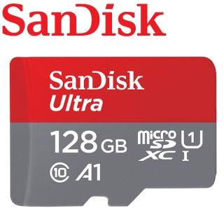 【SanDisk 晟碟】128GB 120MB/s Ultra microSDXC TF U1 A1 記憶卡(平輸)