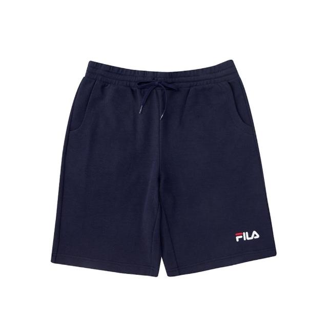 FILA【FILA】男針織短褲-丈青(1SHV-1509-NV)