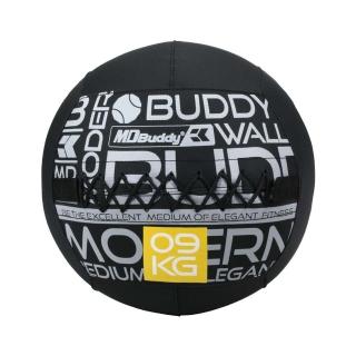 【MDBuddy】新皮革重力球-9KG-重量訓練 藥球 深蹲 投擲訓練 健身 依賣場(MD1293-9)