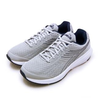 【DIADORA】男 迪亞多那 輕量慢跑鞋 FLAMINGO 5系列(灰藍 175605-C5494)