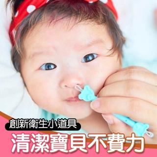 【Oogiebear】QQ熊耳鼻清潔棒-藍色單支入(幼兒清鼻涕 鼻屎棒 挖耳棒)