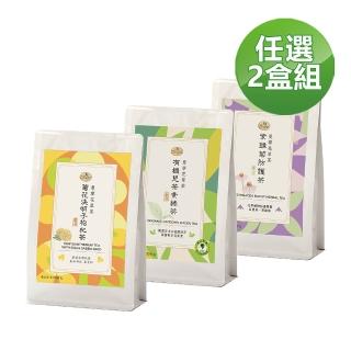 【曼寧】養生茶x 2袋組口味任選(台灣菊花決明子枸杞/紫錐菊防護茶/日本有機兒茶素綠茶)
