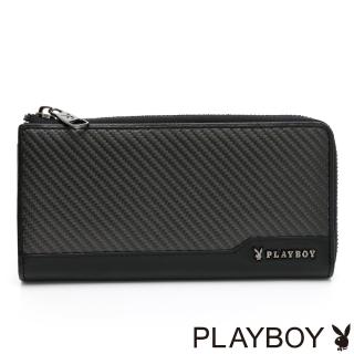 【PLAYBOY】L拉長夾 Urban系列(黑色)