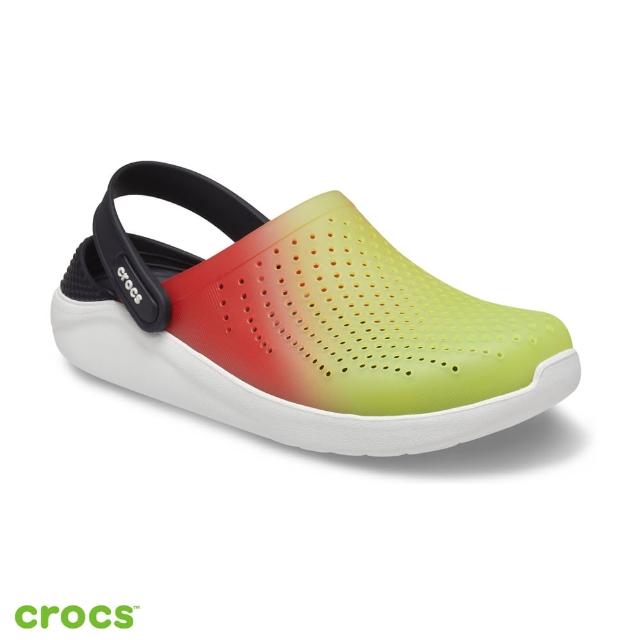 【Crocs】中性鞋 LiteRide撞色克駱格(206597-3T9)