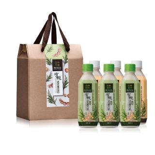 【秧田良品】有機迷迭香香草豆奶六入中秋禮盒裝(360ml/瓶;3瓶無糖+3瓶微糖)