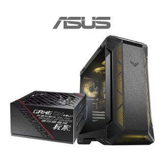 【ASUS華碩 機殼+850W電源】TUF Gaming GT501 Case 電腦機殼+ROG Strix 850W 金牌 電源供應器(黑)