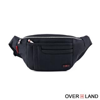 【OverLand】美式十字軍-復古機能多格層斜跨包(5648)